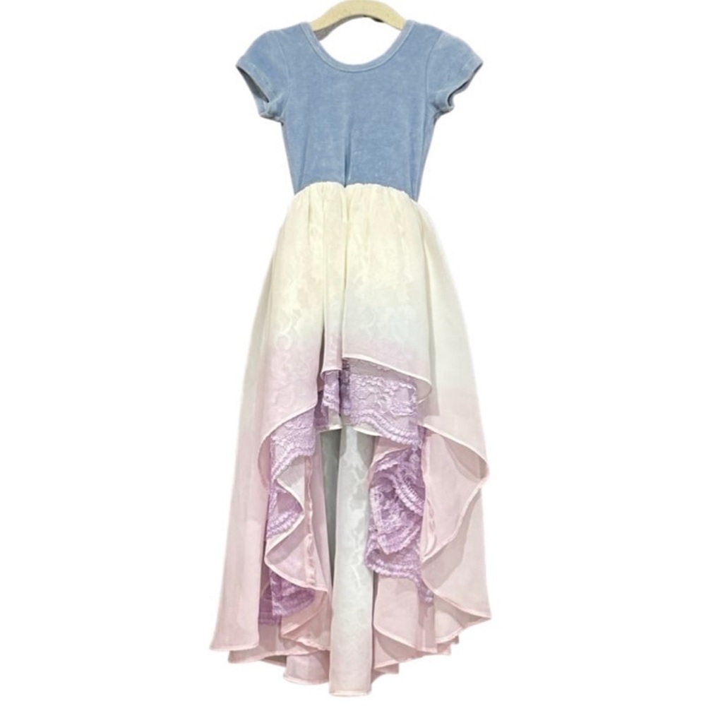 Pleiades‎ Dip Dyed Unicorn Eliza Blue/Purple Dress